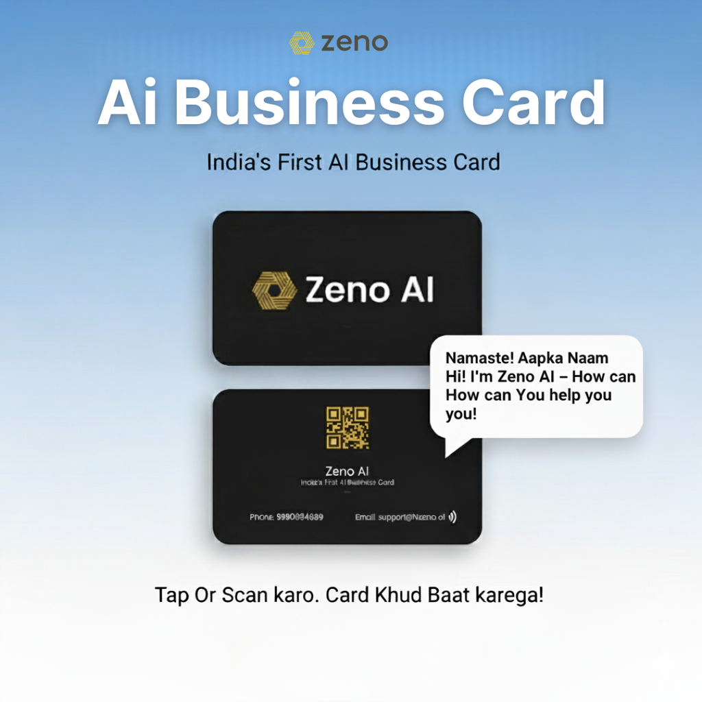 India's First AI-Powered Business Card