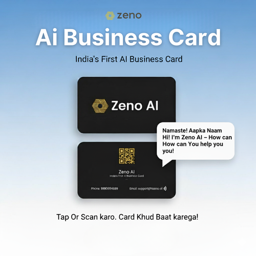 India's First AI-Powered Business Card