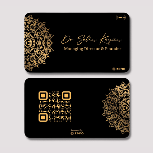 AI Matt Black Business Card