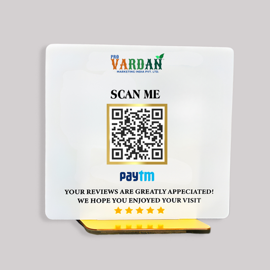 1 QR Smart Payment Standee