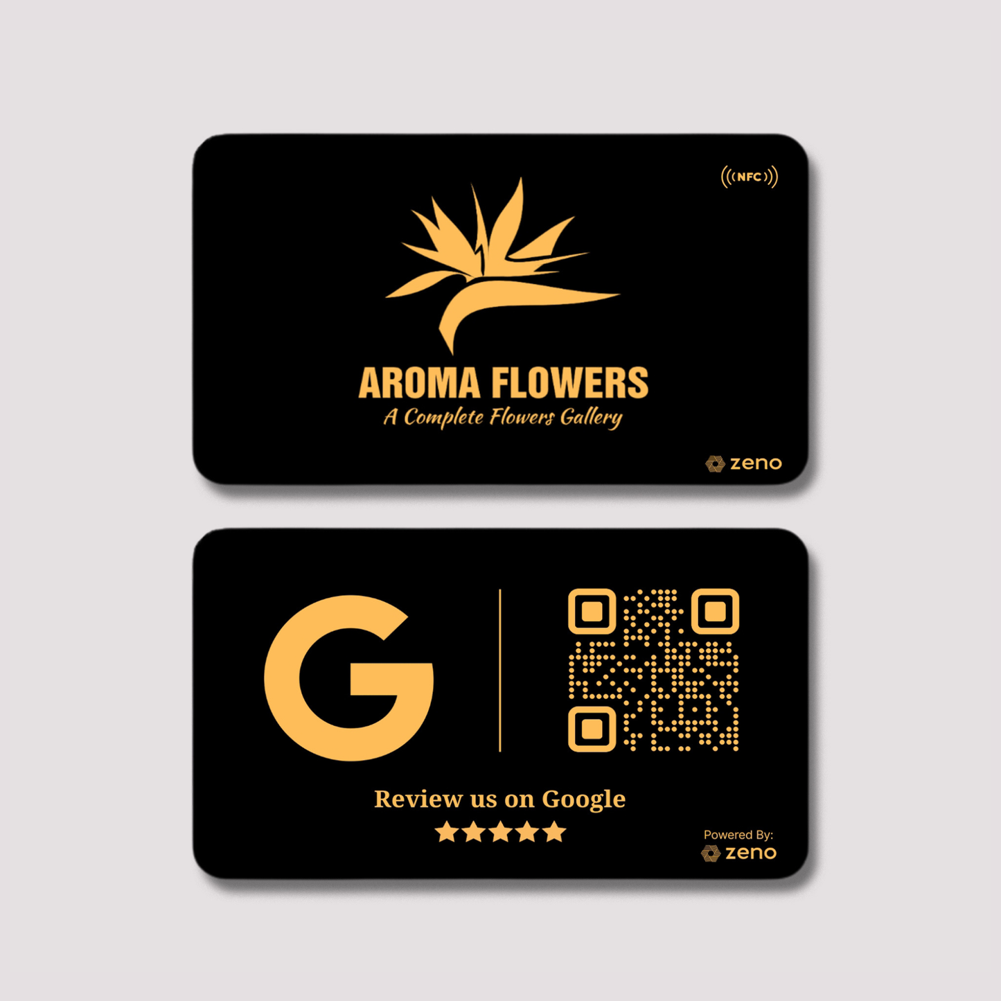 AI Matt Black Business Card