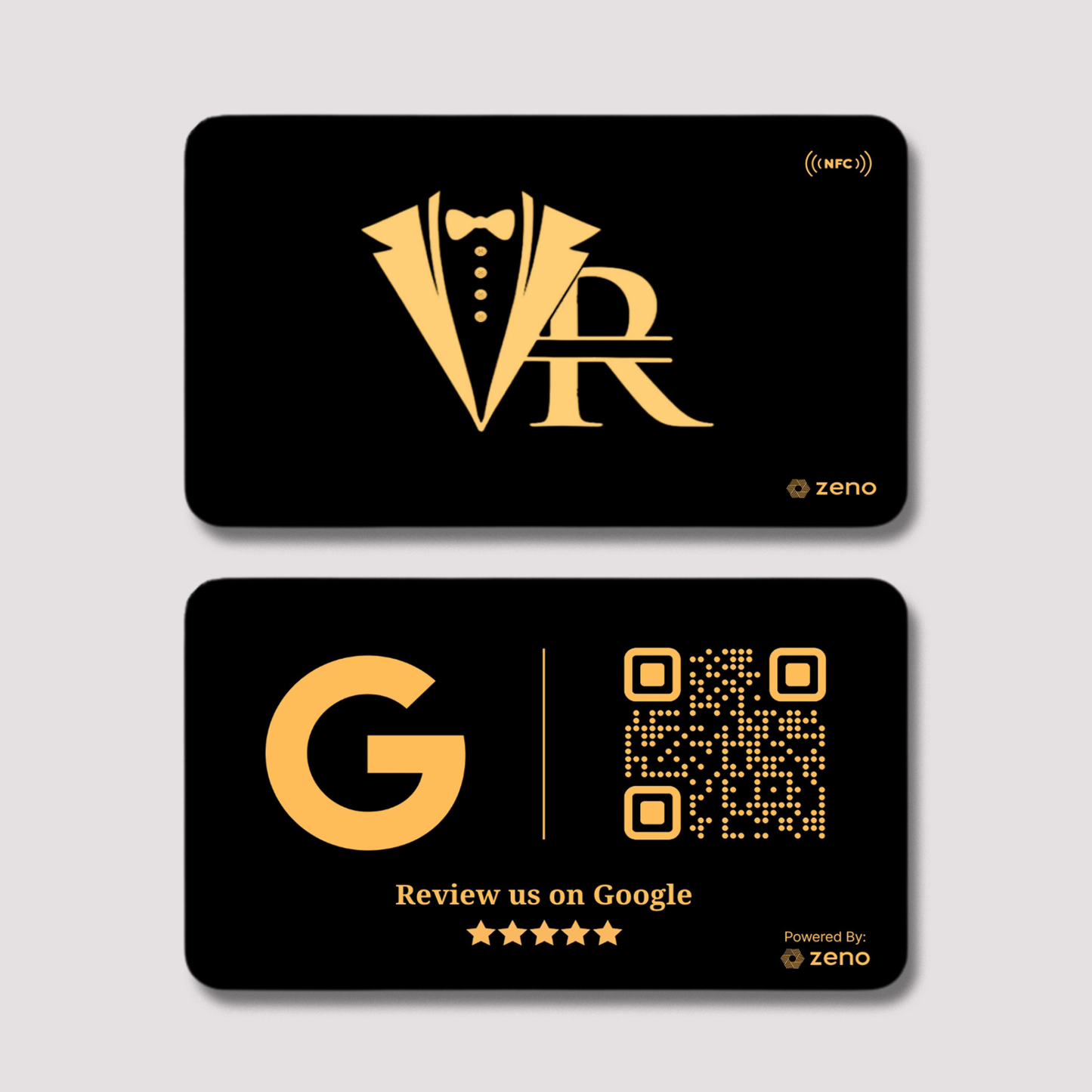 AI Matt Black Business Card