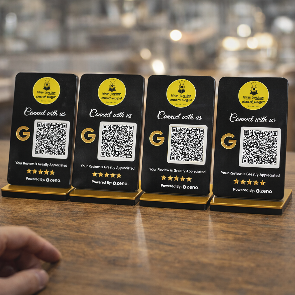 Customers se Bina bole Google Reviews Lene Wala Counter Standee