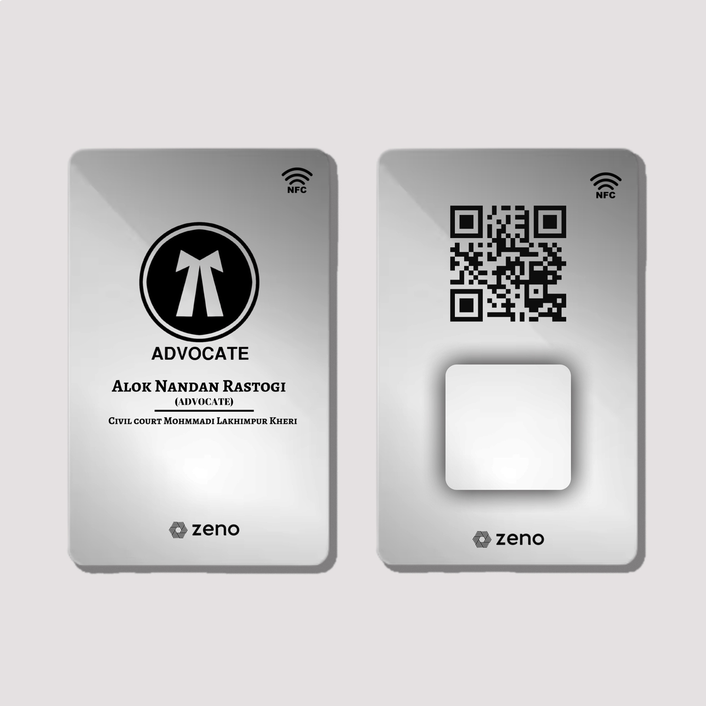 AI Premium Metal Card– Gold|Silver|Rose Gold