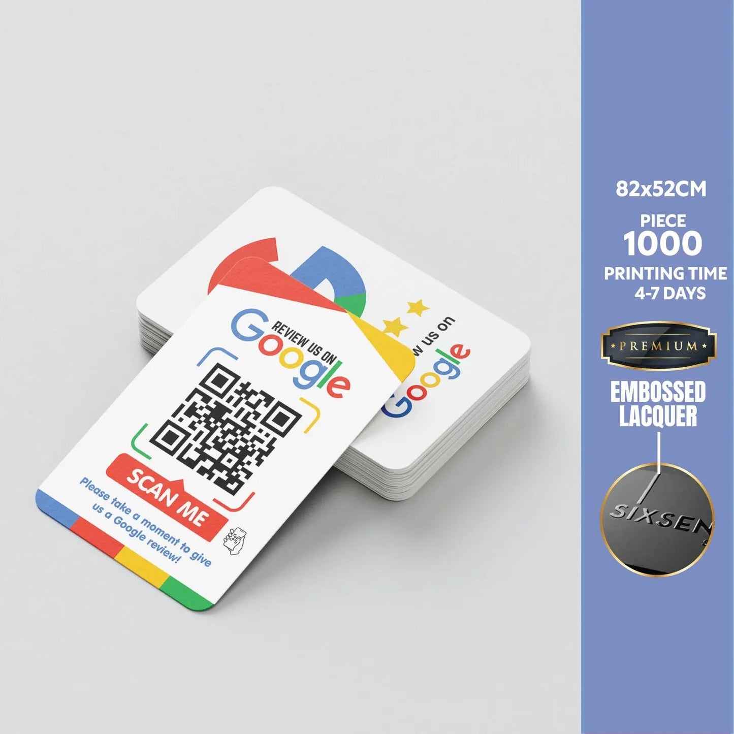 Single Google Rating & Review Card